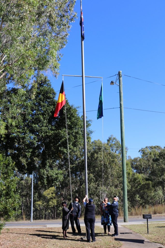 flag raising ceremony national naidoc day 