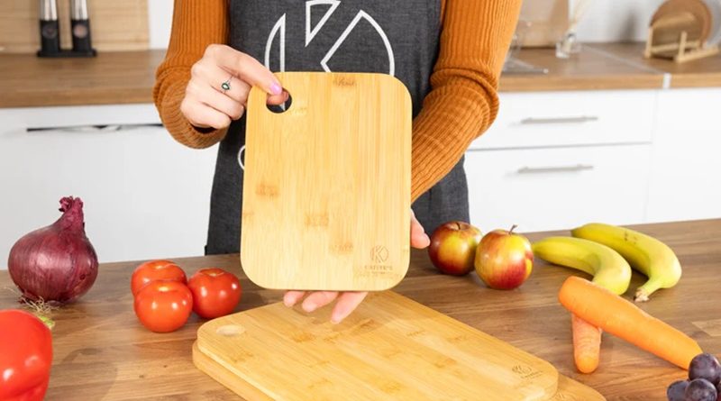 SCANPAN Bamboo 3 Piece Cutting Board Set